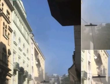 Έκρηξη στη Βιέννη - Κατέρρευσαν όροφοι από δύο κτίρια